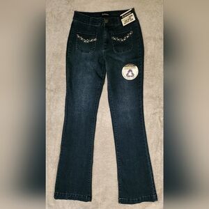 Women's d.jeans Bootcut High Rise Dark Wash Jeans Size 2 NWT